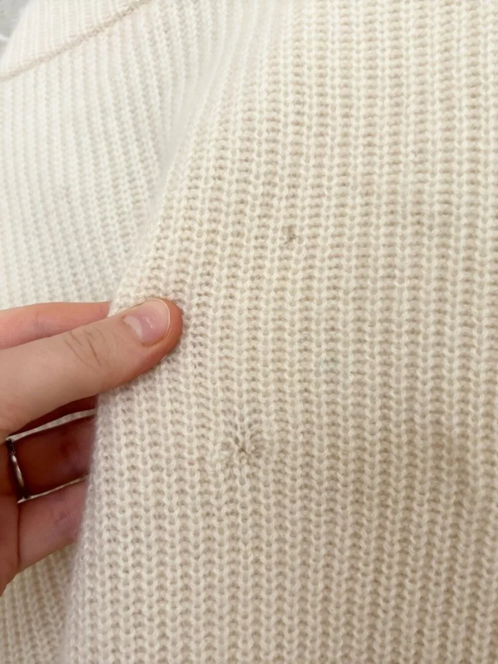 Tory Burch Cashmere Ribbed Cardigan